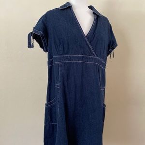 Motherhood Jean Maternity Dress